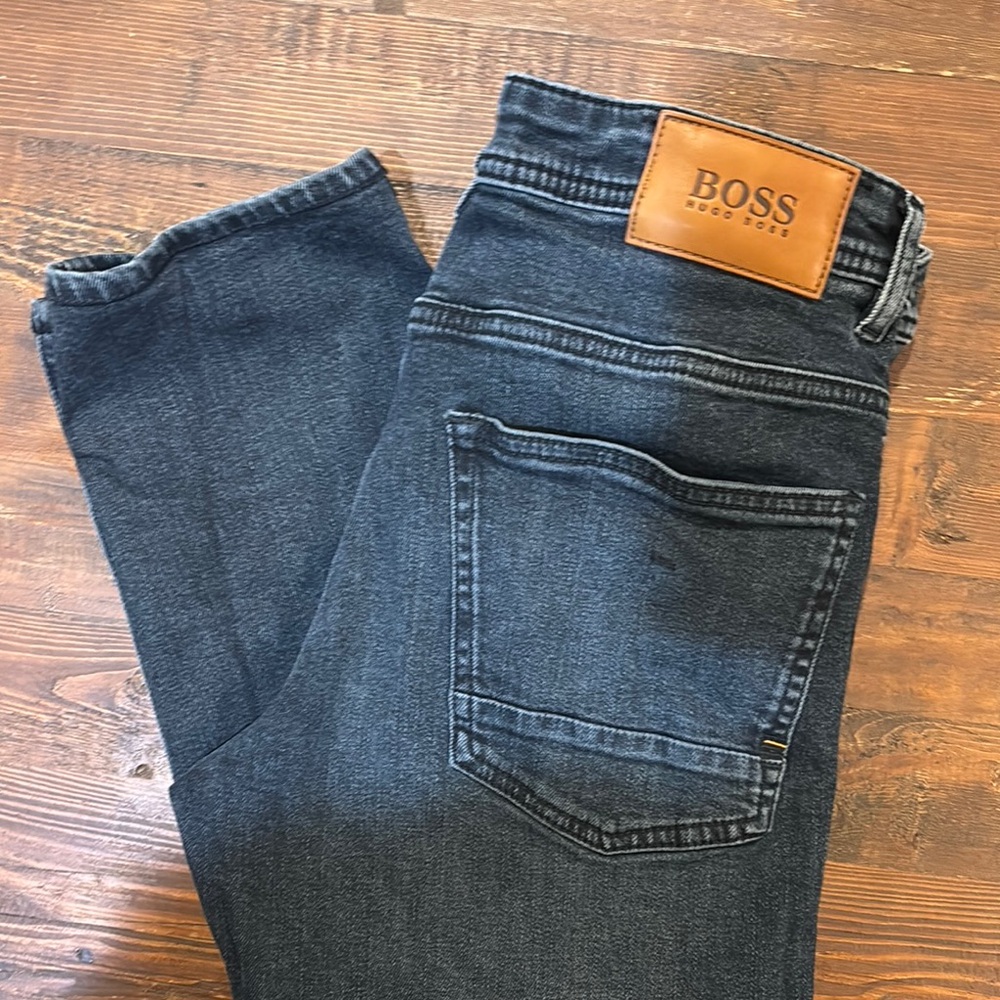Boss Blue Slim Stretch Jeans
